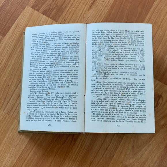 Lo‎ que el Viento se Llevo 1952 Vintage Book - Picture 3 of 6